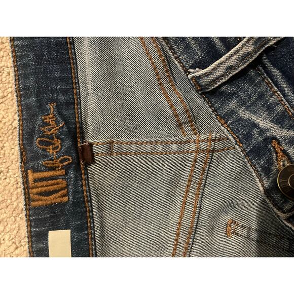 KUT from the Kloth Kat High Rise Distressed Denim Shorts Women’s 10 - Picture 6 of 7